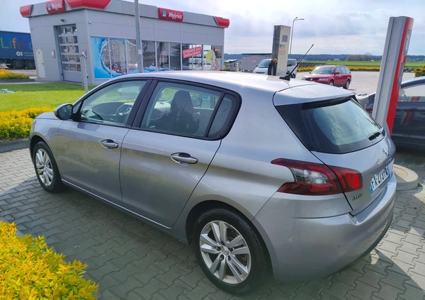 Peugeot 308 cena 51000 przebieg: 41306, rok produkcji 2021 z Opole małe 172